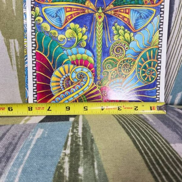 Coloring Book x 2 Entangled Dragonflies & People Of Walmart Nature & Funny - Picture 3 of 10